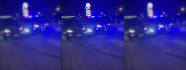 El villano de Jerez es el motorista de esta Yamaha TMAX que se quiso saltar la escolta y acabó estampado contra la Policía 