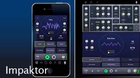 Impaktor, una forma diferente de hacer música con vuestro dispositivo iOS
