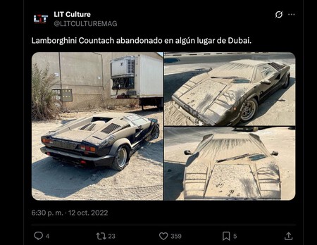 Lamborghini abandonados en Dubái