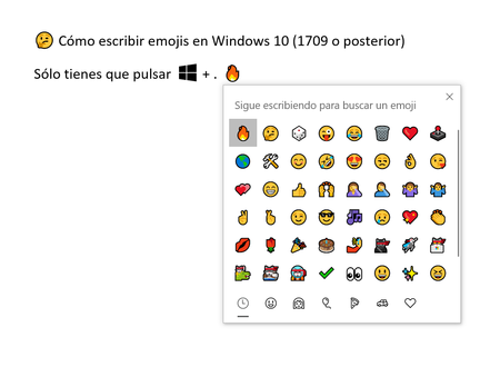 Teclado Emoji Windows