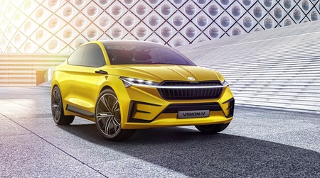 Škoda ya prueba su primer SUV eléctrico: derivará del Škoda Vision iV concept con 500 km de autonomía