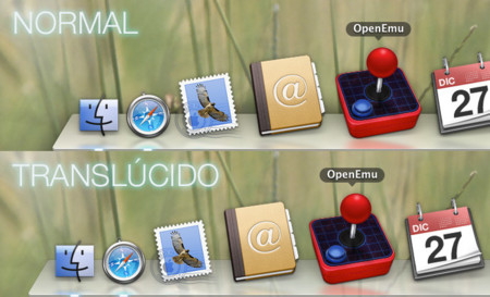 Cómo hacer translúcido el dock de OS X Mavericks