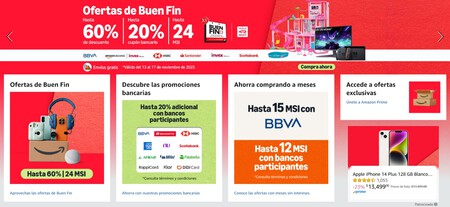 Cupones Descuento Amazon Mexico Buen Fin 2025