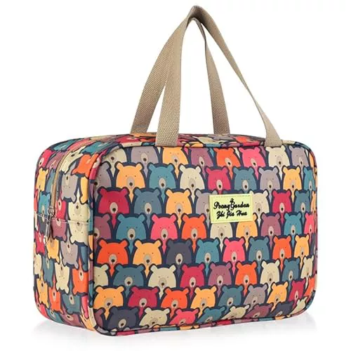 Aucuu Neceser de Viaje, Bolsa de Cosméticos Impermeable