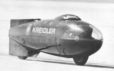 Prototipo Kreidler, récord de velocidad