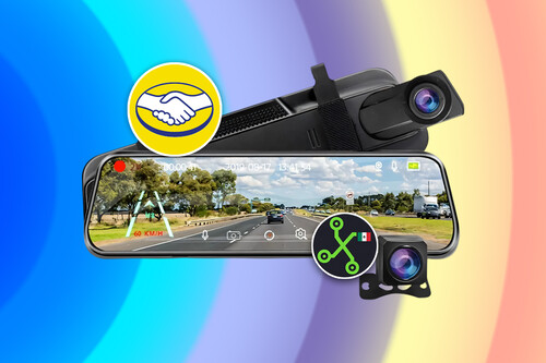 Dashcam Camara De Accion Espejo Retrovisor Oferta Rebaja Descuento Barato