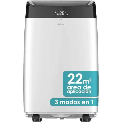 Daitsu Aire Acondicionado Portátil con Deshumidificador Alisios Premium APD 09FX2