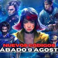 Códigos Free Fire Max hoy Sábado 9 de Agosto con recompensas gratuitas 
