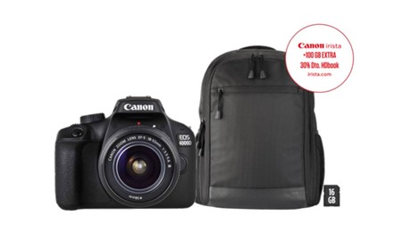 Día sin IVA en MediaMarkt: iniciarse en fotografía reflex con la EOS 4000D sólo cuesta 313,22 euros