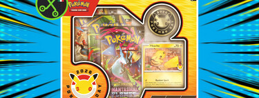 Cartas de Pokémon más baratas con cupón: paquete 30 aniversario queda 100 pesos más barato