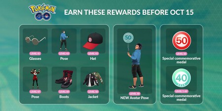 Recompensas Actualizacion Pokemon Go