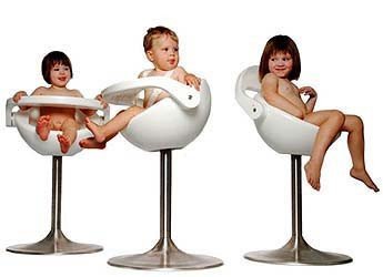 Silla de diseño para bebés y niños
