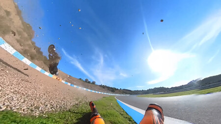 Accidente Ktm Jerez 1 2023