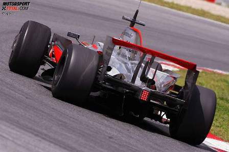 Trasera del McLaren