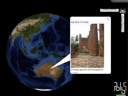 Contemplando el mundo con Flickrvision