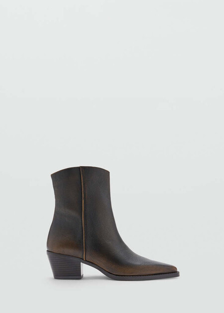 botines piel