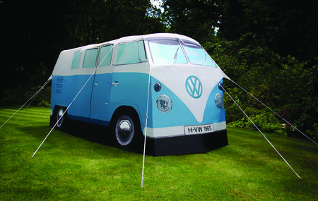 Esta tienda de campaña de la Volkswagen T1 es lo más friki de esta lista de artículos VW