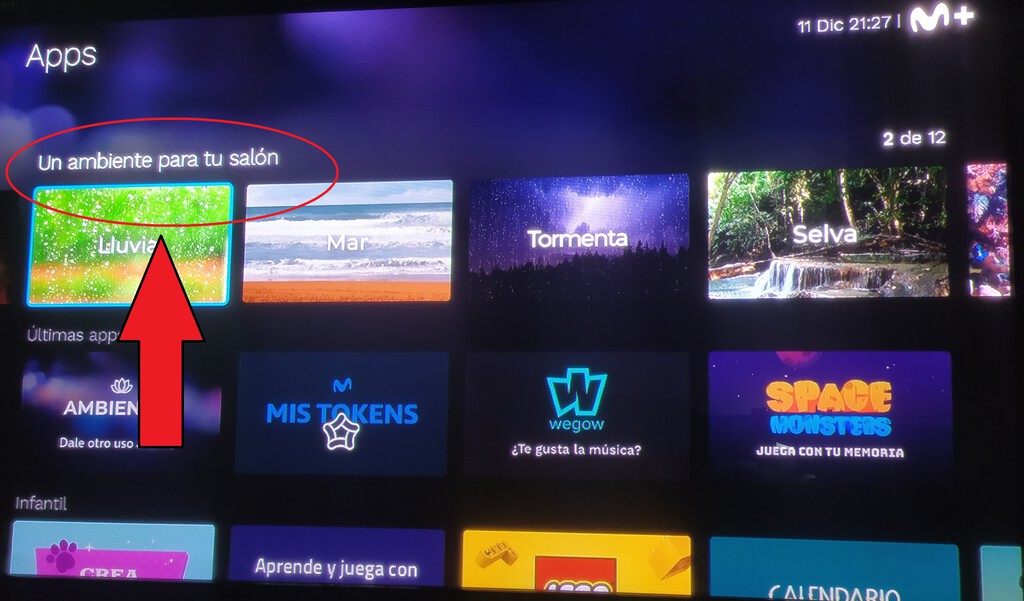 Acabo de descubrir que Movistar Plus+ tiene una función ideal para crear ambiente navideño en la tele: así puedes usarla 