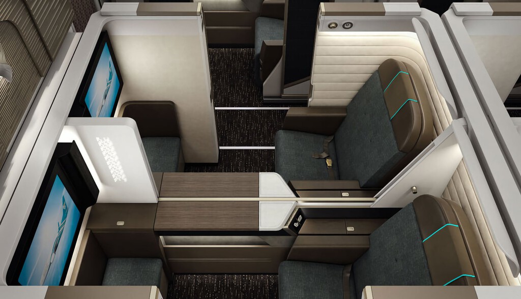 Los asientos de primera clase son cosa del pasado. Las aerolíneas quieren ahora una clase business absurdamente lujosa