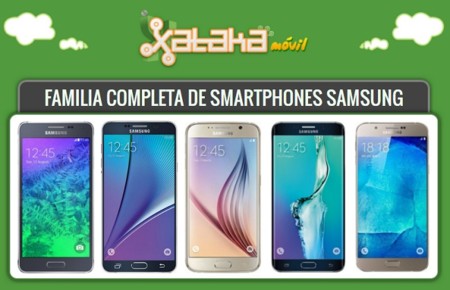 Así queda el catálogo completo de smartphones Samsung Galaxy