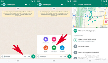 Whatsapp Compartir Ubicación Tiempo Real