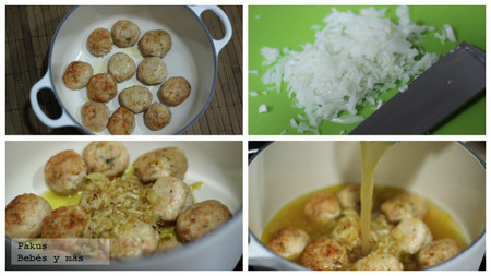 albóndigas de pollo para niños segunda parte
