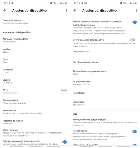 Modo Invitados Altavoces