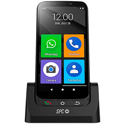 SPC Zeus 4G Pro + Carcasa | Smartphone fácil Uso Mayores