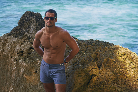 El modelo David Gandy diseña una colección de bañadores para Marks & Spencer