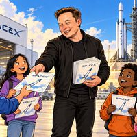 Musk promete una acción de SpaceX para cada niño de EE. UU. en 2027 