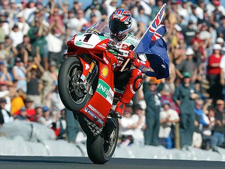 Troy Bayliss durante 2002