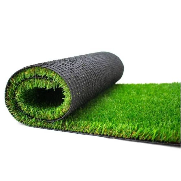 Rollo césped artificial Cádiz 2x20 m y 20 mm altura de fibras 17.000 puntadas m²