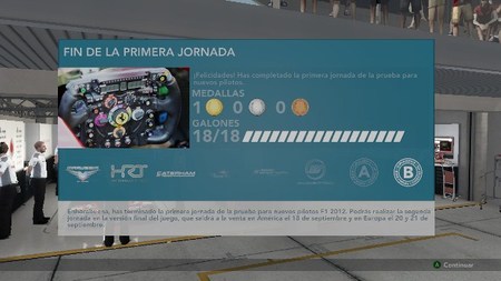 Prueba jóvenes pilotos
