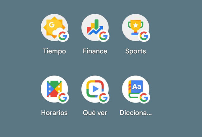 Google App Accesos Directos
