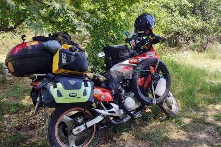 Pedro Esteban Mongol Rally 14 2