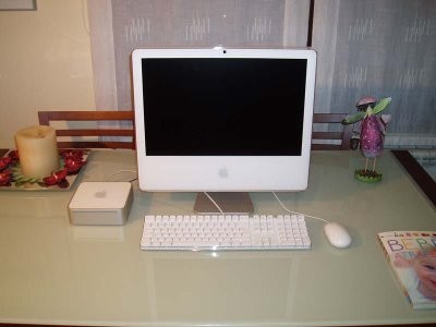 Mac mini reconvertido a disco externo