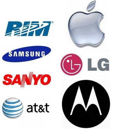 Apple, RIM, Samsung, LG, Motorola, Sanyo y AT&T demandadas por infracción de patentes