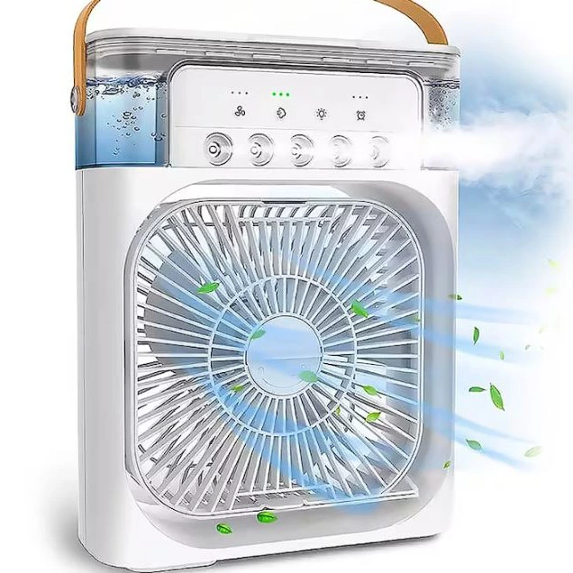 Ventilador de aire frío con 3 intensidades
