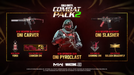 Paquete de combate de Warzone 2 Crimson Path