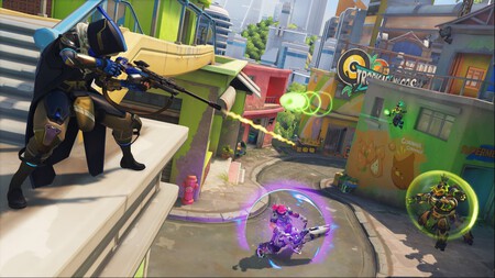 Overwatch Pelea