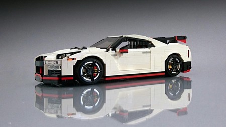 Querrás dar una vuelta en este Nissan GT-R Nismo aunque esté hecho con bloques Lego