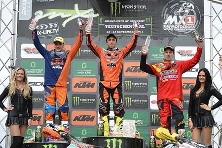 Podium MX1 Alemania