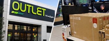 El Corte Inglés cierra sus outlet y liquida televisores OLED de LG a mitad de precio: modelos desde 499 euros 