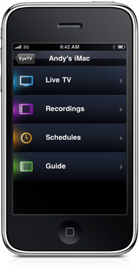 EyeTV, otra jugada en la AppStore