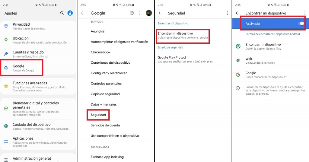 Cómo borrar toda la información y datos de un smartphone Android en ...