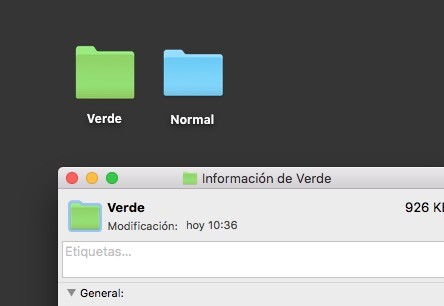 Cambiar Color Carpeta Mac Finder 6