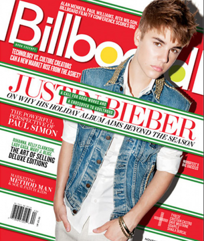 Justin Bieber se parece a los Beatles en el blanco de los ojos