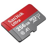 Un poquito más barata todavía y a precio de chollo: la micro SD SanDisk Ultra de 256 GB, hoy por sólo 36,09 euros