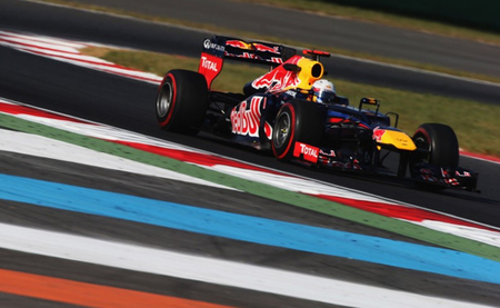Sebastian Vettel asusta en los últimos entrenamientos libres