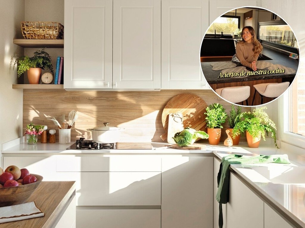 María Tavera, creadora de contenido: “El primer acierto de la reforma de la cocina es eliminar la campana extractora convencional”